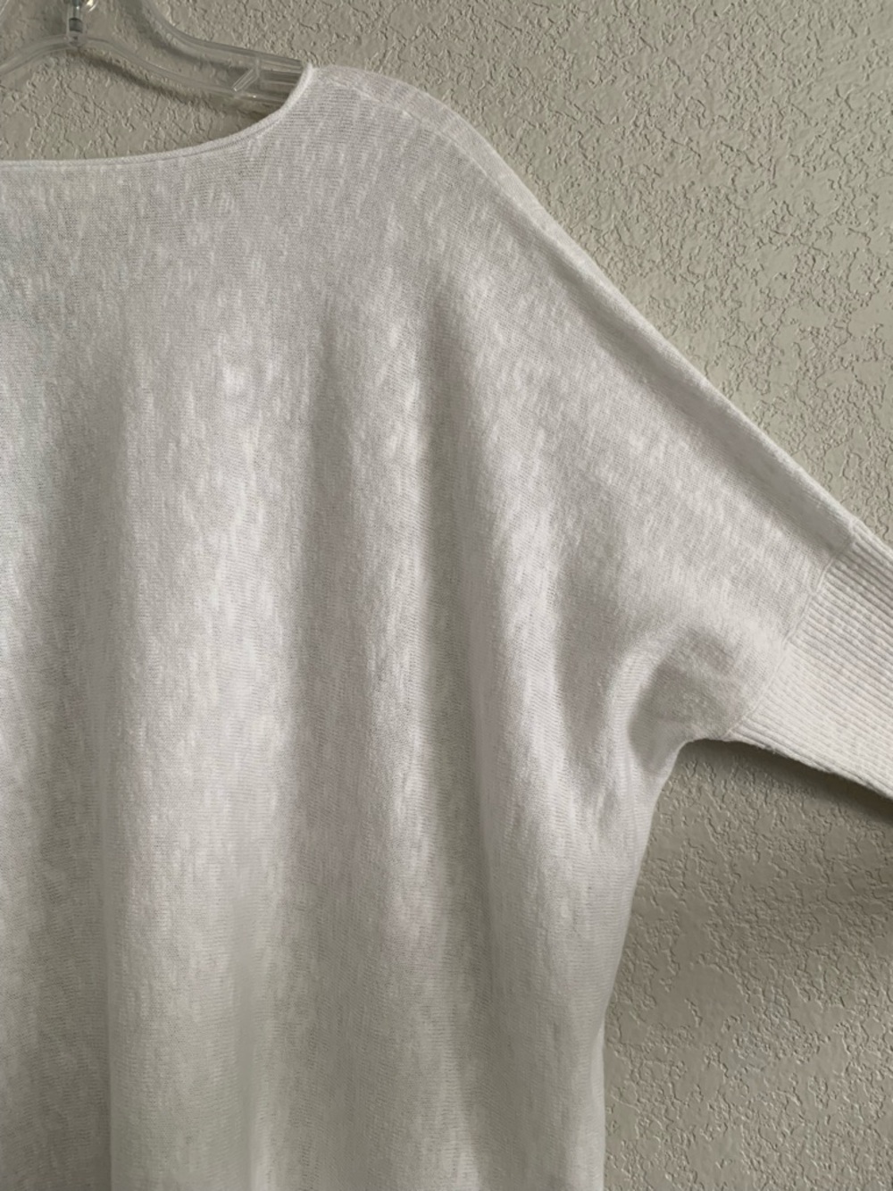 Eileen Fisher Sweater Womens L Linen Oversized Lightweight Semi Sheer Lagenlook - Picture 12 of 16